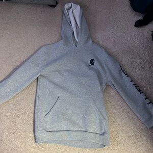 Youth Large Grey Carhartt Hoodie